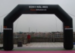 inflatable  printed archway