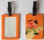 PVC luggage tag