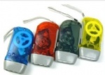 Pressing LED hand  flashlight