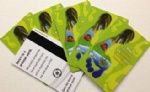 Plastic gift card