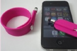 silicone slap style pen